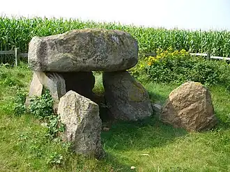 Großsteingrab Badenstedt, Sprockhoff-Nr. 648, op de Steinalkenheide ten zuidoosten van Badenstedt