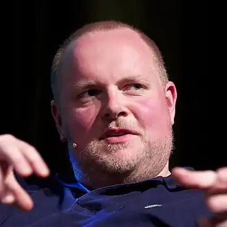 Steinar Sagen tijdens het Noorse Mediafestival in 2010