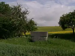 Steensculptuur (1991), Steine an der Grenze