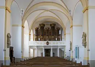Interieur van deze kerk