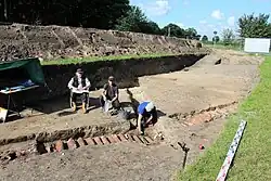 Opgraving pad in 2017