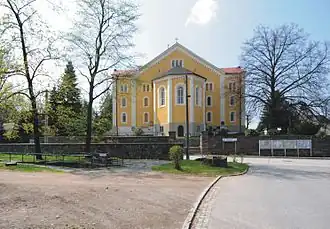 Kerk in Steinigtwolmsdorf