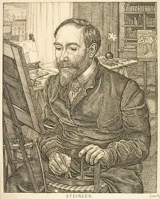 Gravure van Steinlen