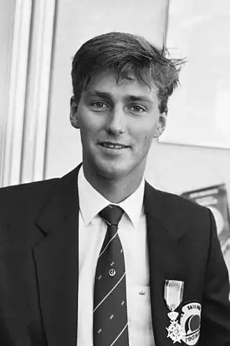 Stephan van den Berg in 1985
