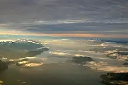 Stephens Passage bij zonsopkomst