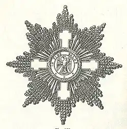 Ster met zwaarden van vóór 1932