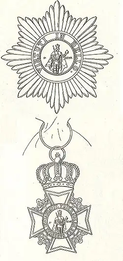 De ster en het grootkruis