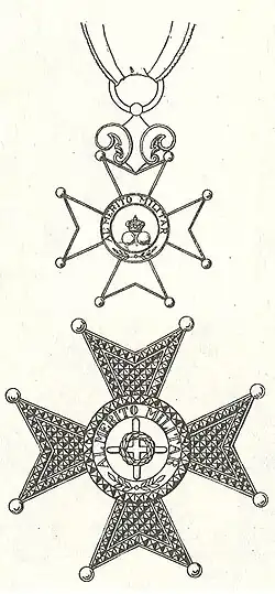 Ster en kruis van de Derde Klasse