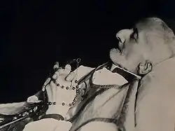 L. Dehon op zijn sterfbed, 1925