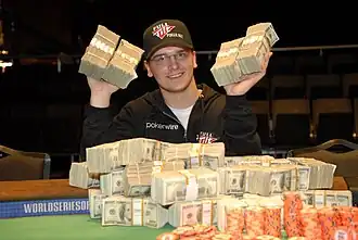 Steve Billirakis op de WSOP 2007