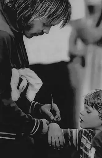 Steve Prefontaine in 1975.