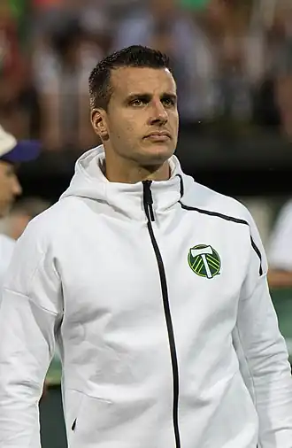 Taylor met Portland Timbers in 2016