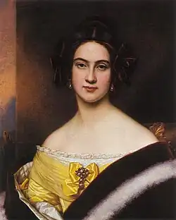 Baronesse Mathilde von Jordan (1807-1857), 1837