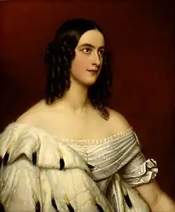Caroline von Oettingen-Wallerstein (1824-1889), 1843