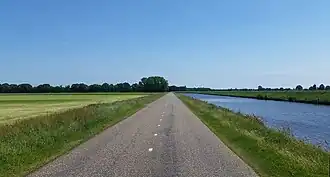 Het Stieltjeskanaal in mei 2017