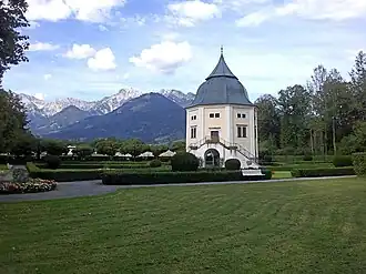 Barok paviljoen in het stiftspark