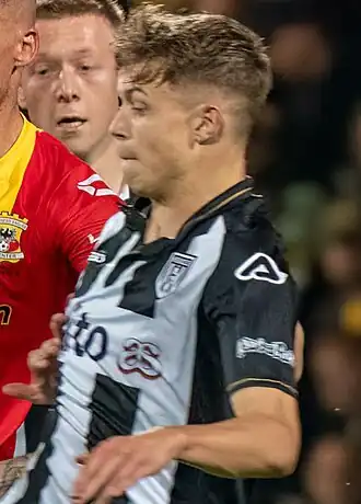 Bultman in 2023 als speler van Heracles Almelo