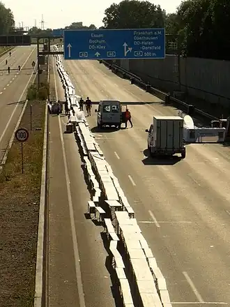 Stilleven Ruhrsnelweg