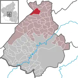 Kaart van Stipshausen