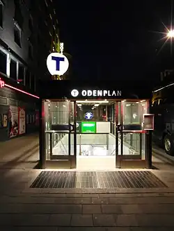 De westelijke toegang uit 1961