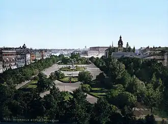 Kungsträdgården in 1895