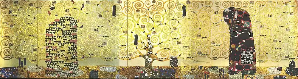 Rechterpaneel met de Omarming (De vervulling)