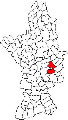 Kaart van Stoicănești