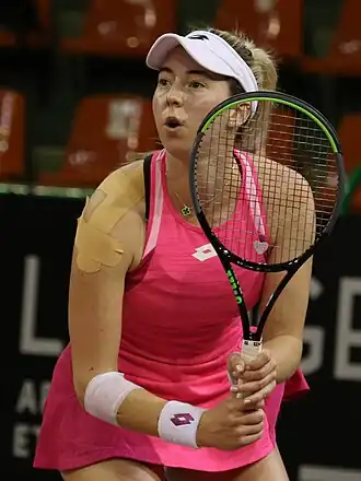 Winnares in het enkelspel, Nina Stojanović