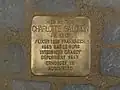 Stolperstein voor Charlotte Salomon, Wielandstraße 15, Berlin