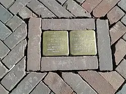 Stolpersteine voor de familie Leijdesdorff in Middelburg, 7 mei 2016