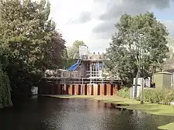 Stolwijkersluis tijdens de restauratie