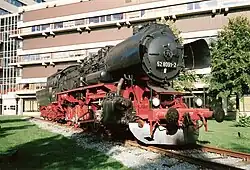 Loc 52 8091-2 stond enige tijd bij het AMC in Amsterdam-Zuidoost voordat deze naar de VSM kwam.