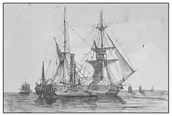 Tweemaster Stoomschip Marianna