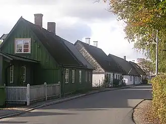 Straat in Stora Råby