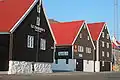 Pakhuizen in Tvøroyri
