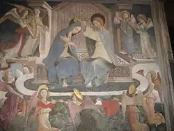 De kroning van Maria