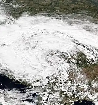 Storm Boris op 16 september 2024