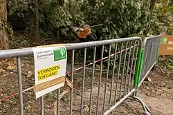 Een bosgebied van 750 hectare werd vanwege stormschade voor afgesloten voor publiek.