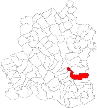 Kaart van Ștorobăneasa