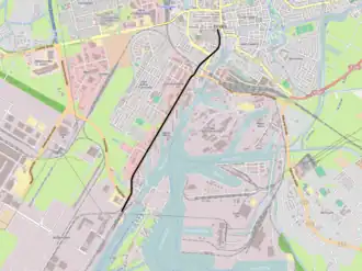 Elektrische Kleinbahn Emden - Außenhafen op de kaart