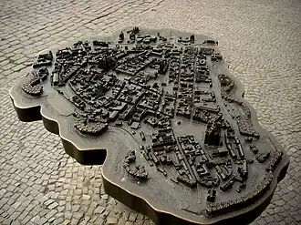 Maquette voor blinden en slechtzienden, Egbert Broerken
