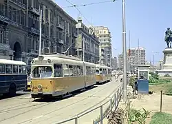 Gelede wagen 835 vijf jaar na aankomst in Alexandrië; 10 juni 1974.