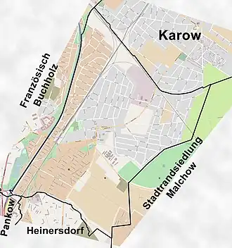 Kaart van Blankenburg