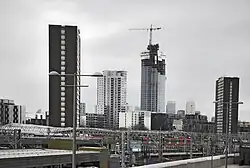 Hoogbouw omgeving station