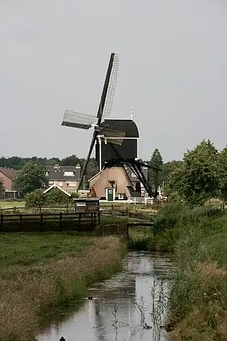 De Kleine (Tiendweg) Molen in Streefkerk