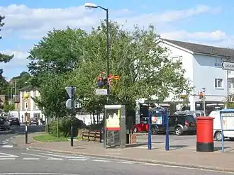 Straatbeeld in Chalfont St Peter