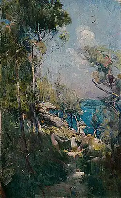 ‘Sydney Harbour Souvenir of Sirius Cove’, Curlew-periode