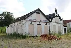 Voormalig tramstation van Strijen in 2021