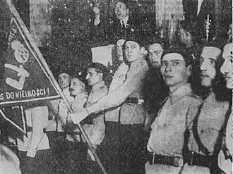 Bijeenkomst van de SN in Poznań, 1937