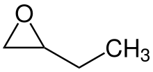 Structuurformule van ethyloxiraan
